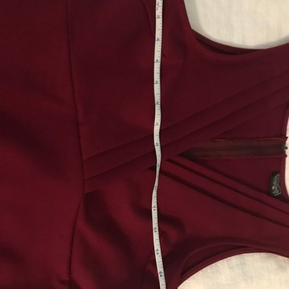 Burgundy dress by Steady Clothing - NWOT - Picture 7 of 9